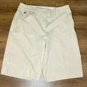 Charter Club Liz Golf Coolmax Women’s 6 Tan/Beige Shorts